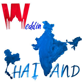 Original studio art for Indian wedding in Phuket—mehendi, sangeet, baraat and sunset pheras.