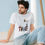 Thumbnail: L-O-V-E + T-I-M-E (front) L-I-V-E+ L-I-F-E (back) - Unisex Tee