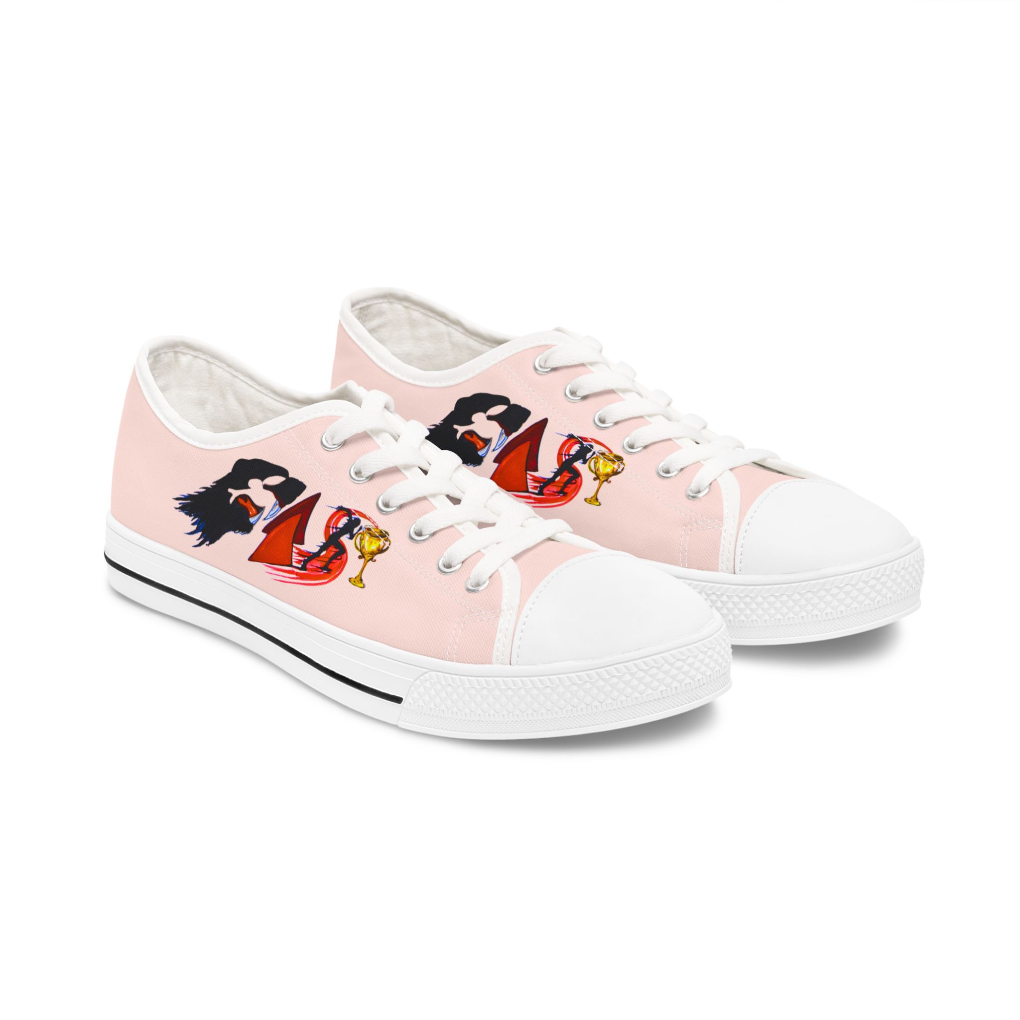 FAST art Women's Artistic Low Top Sneakers