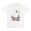 Thumbnail: L-O-V-E + T-I-M-E (front) L-I-V-E+ L-I-F-E (back) - Unisex Tee