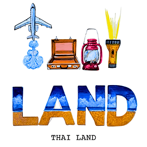 THAI LAND alphabet art representing Thailand as a flexible environment, where weddings can move across cities without being restricted by package limitations or preset locations