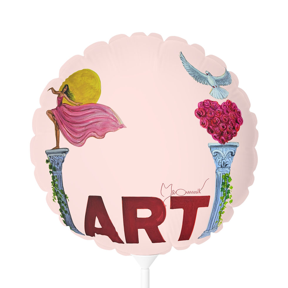 Thumbnail: PARTY -  Bride art Balloon