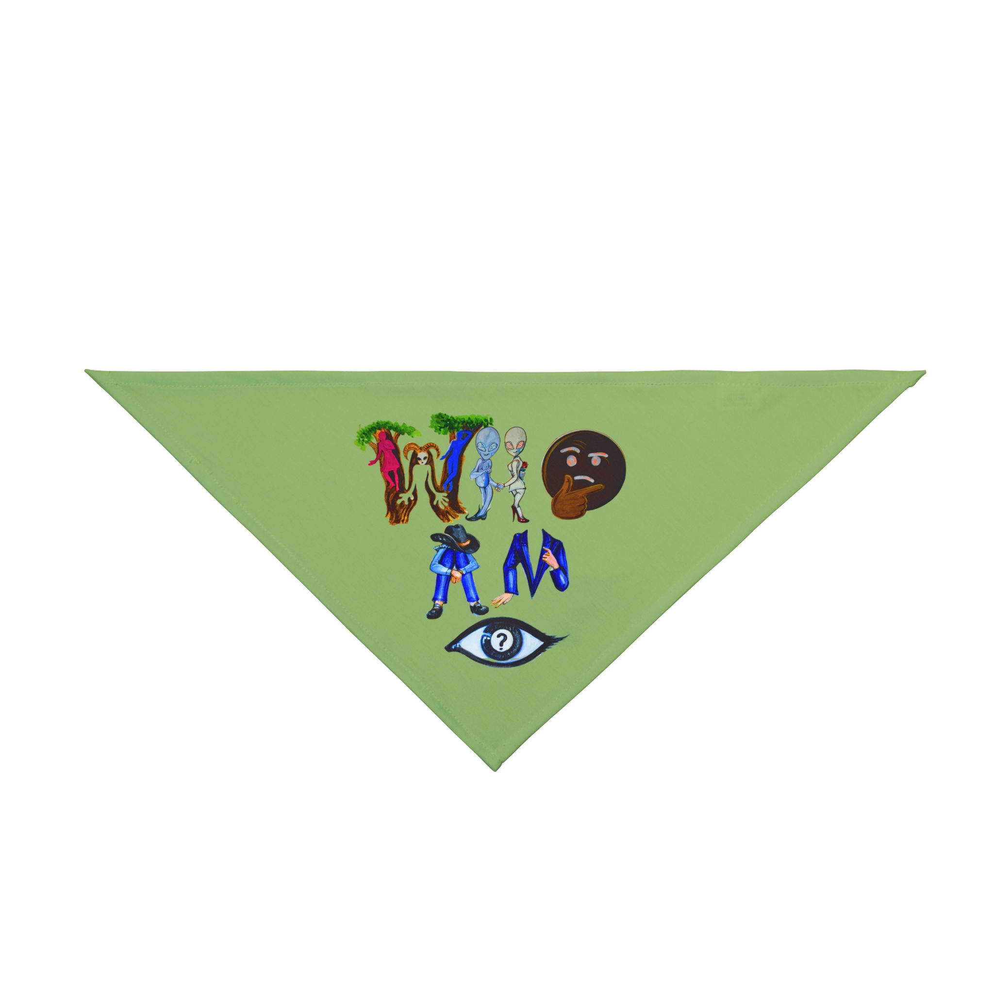 Trendy Pet Bandana with Artistic Design, Stylish Dog Accessory for Pets