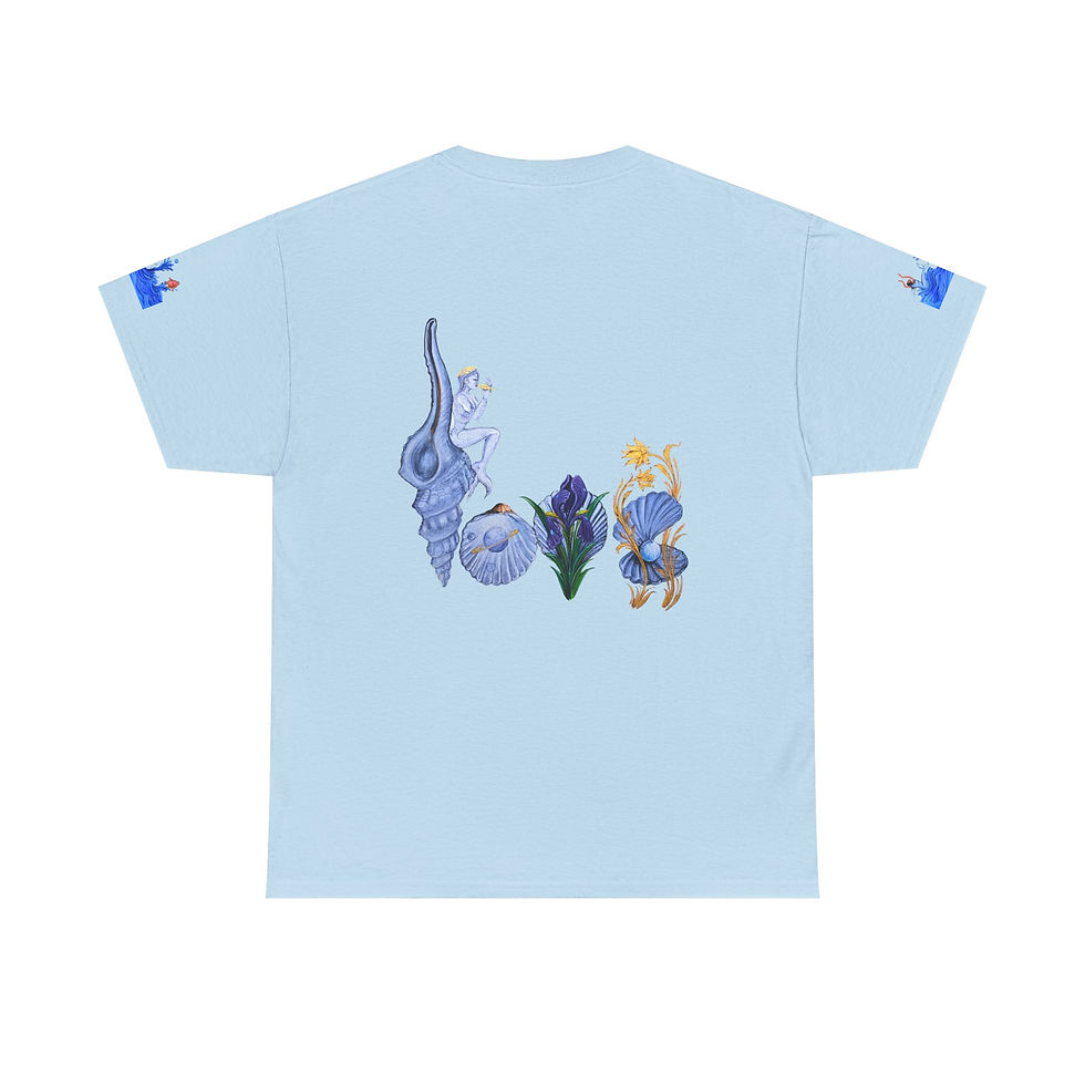 Thumbnail: LOVE + PARTY (front) – LOVE (back) - VIP (sleeves)  Tee – Unisex Heavy Cotton