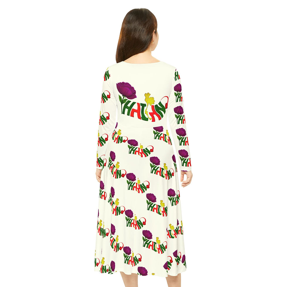 Thumbnail: THAILAND Long Dress – Alphabet Art