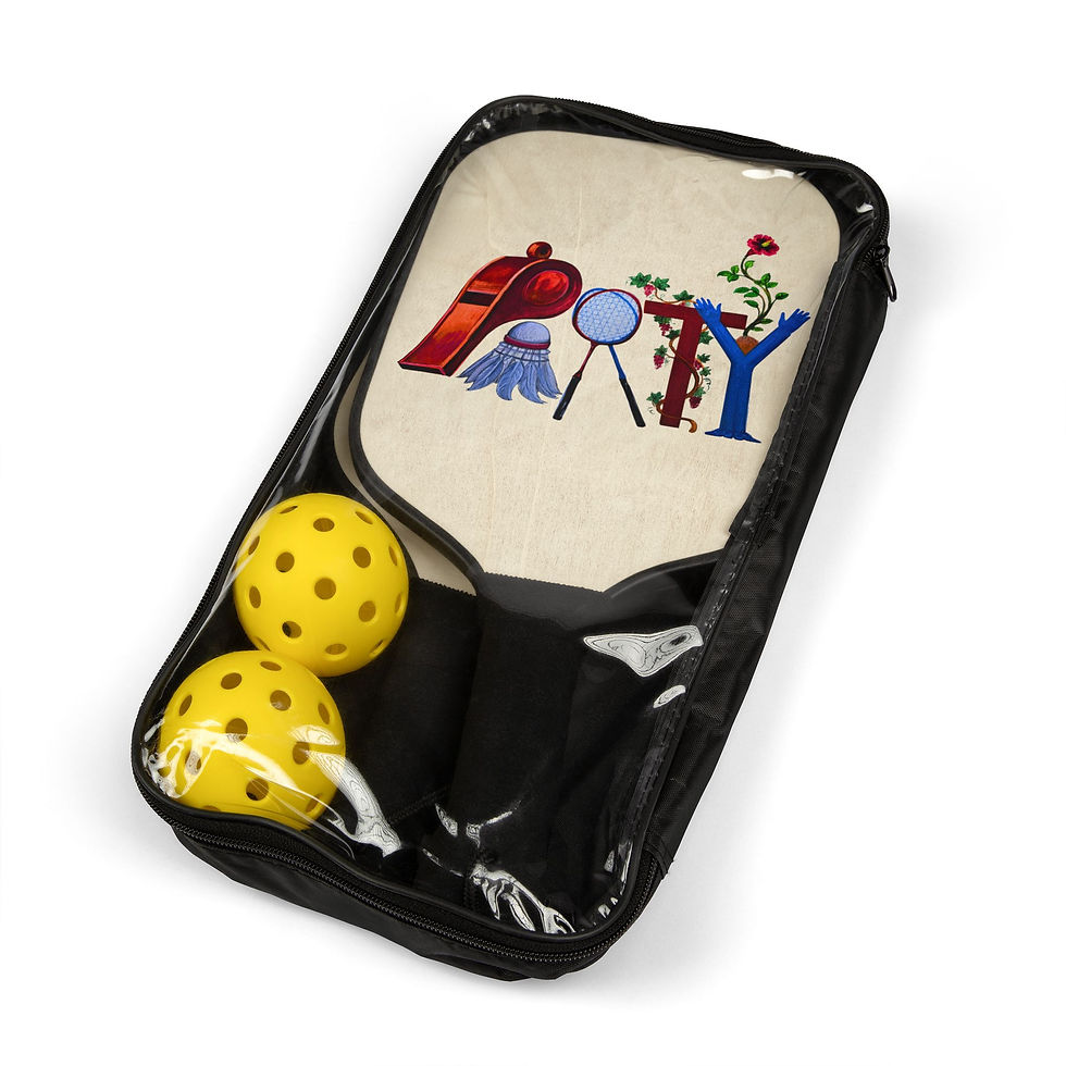 Thumbnail: PARTY Art Pickleball Paddle Set