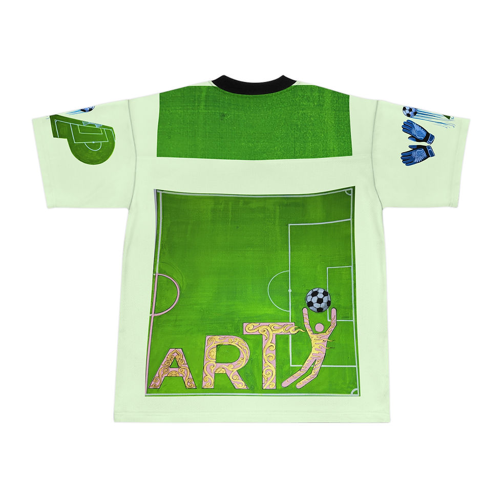 Thumbnail: L-O-V-E | P-A-R-T-Y | V-I-P "Game Day Gold" Football Jersey 