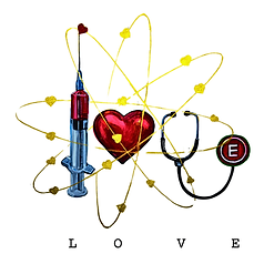 LOVE lettering artwork representing full-scope responsibility, where a Thailand wedding planner manages every stage from concept development to execution across cities, guests, and logistics