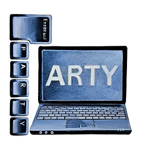 This second PARTY artwork reinforces that celebrations are engineered environments. Sound zoning, lighting temperature, guest flow, staging discipline — party planning at our level is architectural, not decorative.