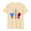 Thumbnail: L-O-V-E + P-A-R-T-Y (front) / V-I-P (back) Badminton Graphic Tee