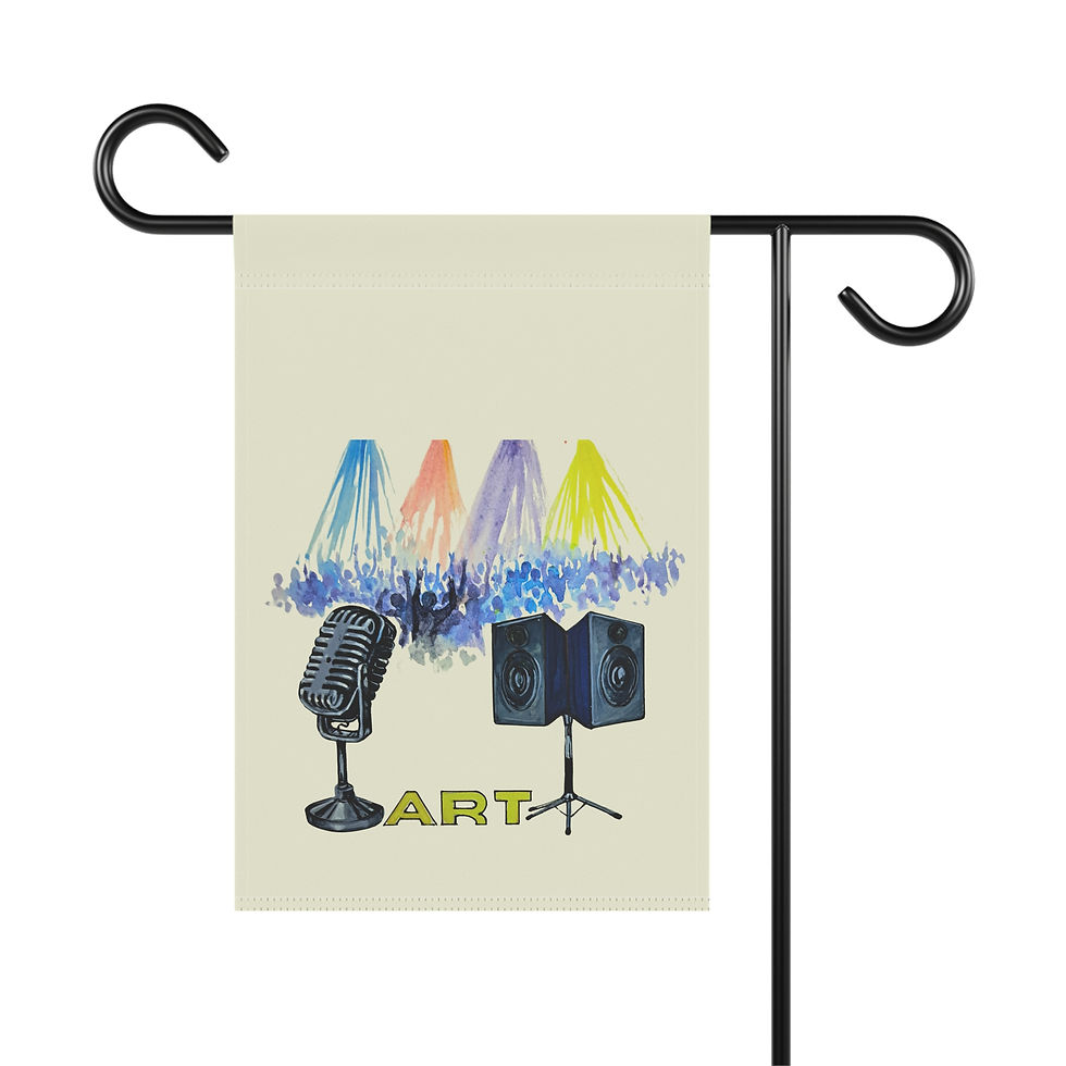 Thumbnail: PARTY Garden Flag for Music Lovers