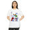 Thumbnail: L-O-V-E + P-A-R-T-Y (front) / V-I-P (back) Badminton Graphic Tee