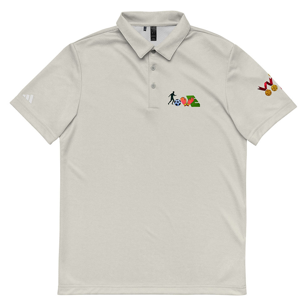 Thumbnail: Football fan VIP WIN CLUB art- adidas space-dyed polo