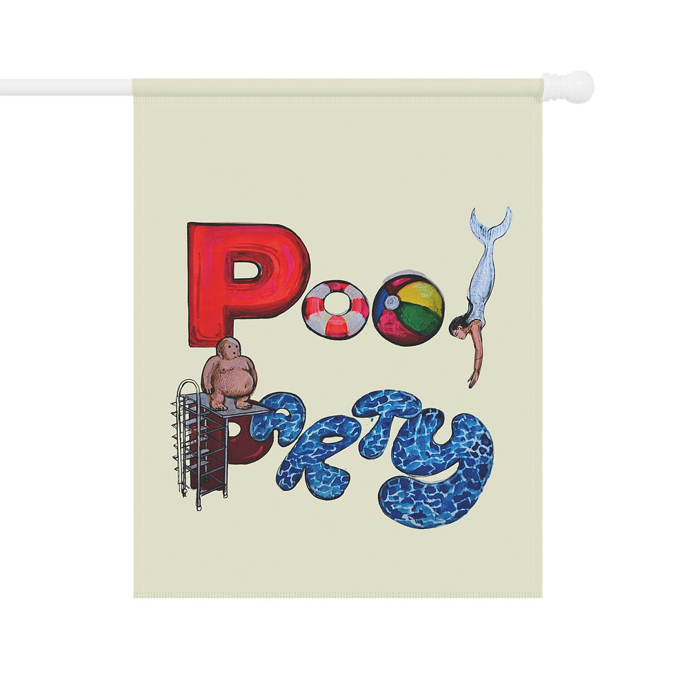 Thumbnail: POOL PARTY Banner Flag