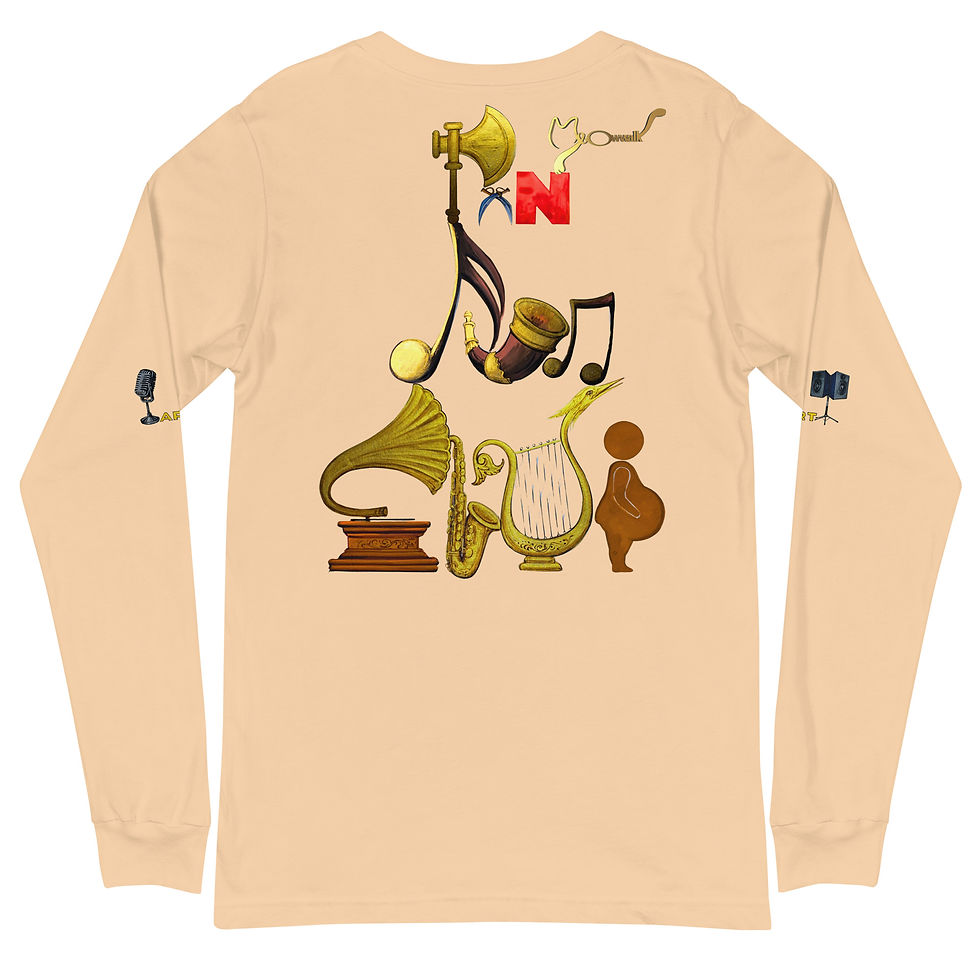 Thumbnail: LOVE GUITAR - FAN FUN CLUB - PARTY Unisex Long Sleeve Tee