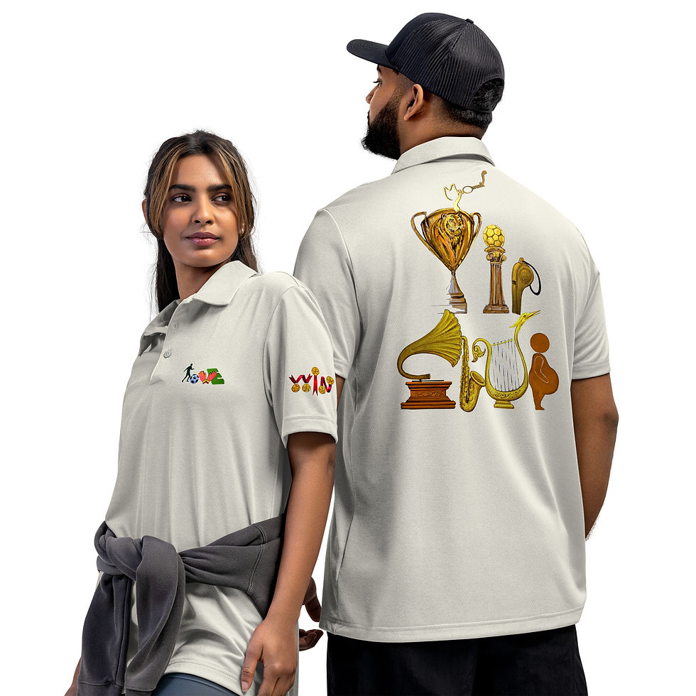 Thumbnail: Football fan VIP WIN CLUB art- adidas space-dyed polo