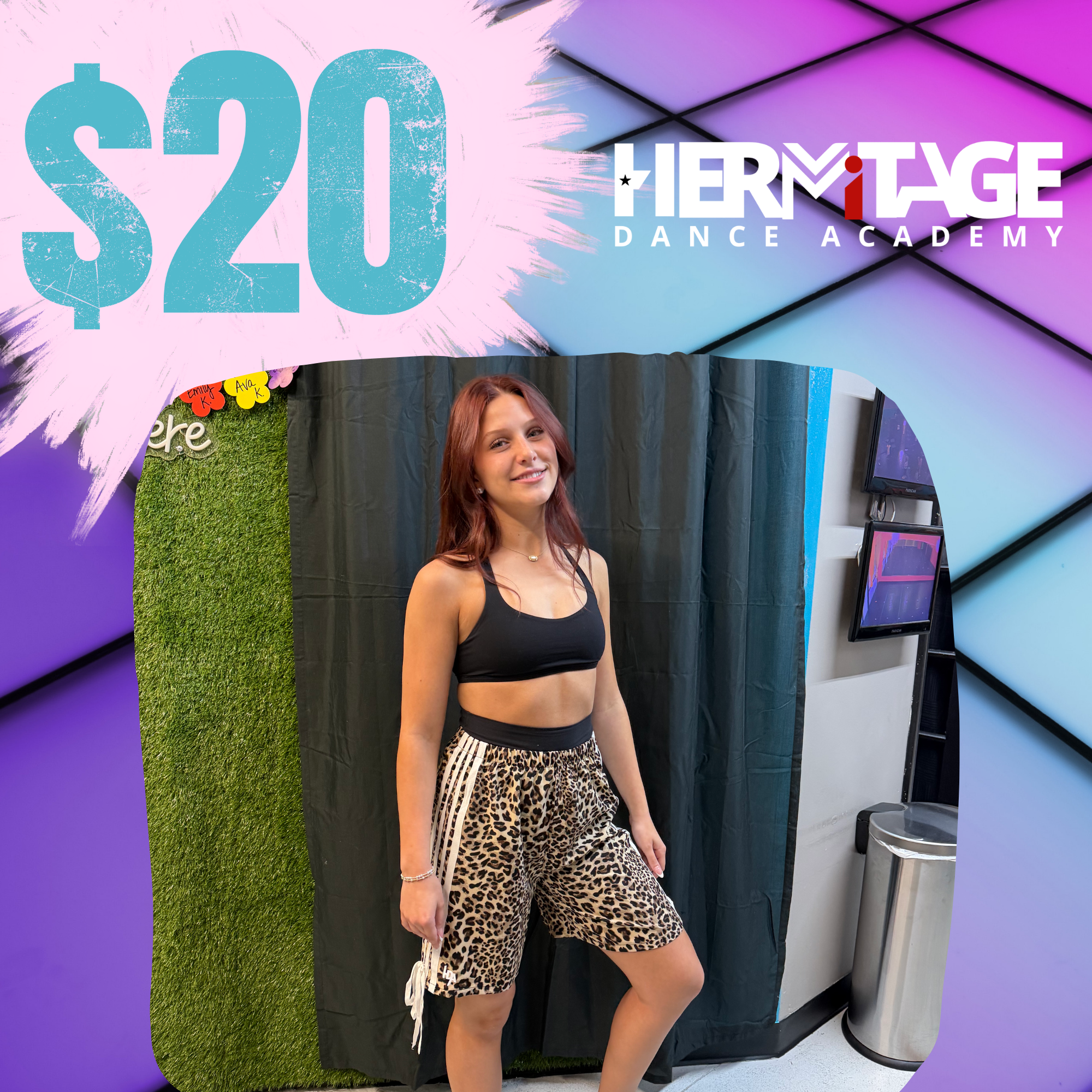 HDA Leopard Print Shorts