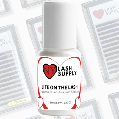 NYLS Lite on the Lash Clear and Sensitive Lash Adhesive - 5mL Ny Lash
