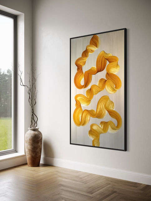 Original Oil Painting by Kate Salinger, Swiss Contemporary Artist