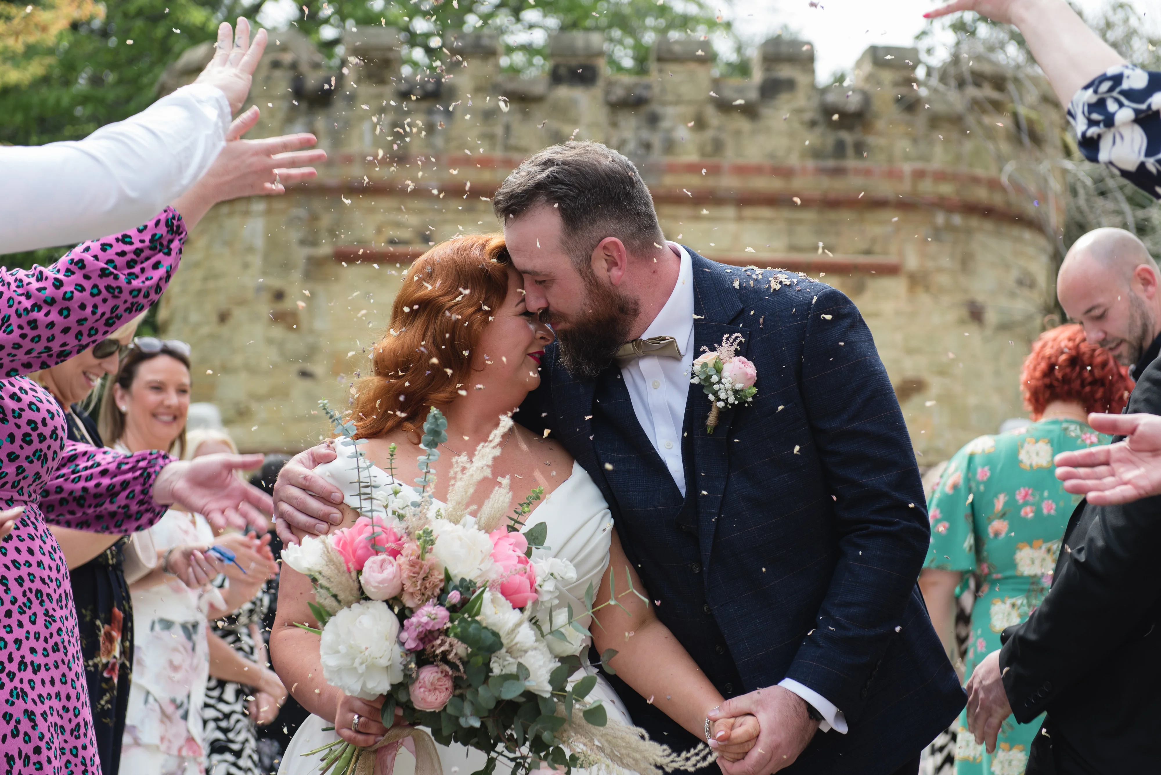 Bride and Groom at The Ravenswood