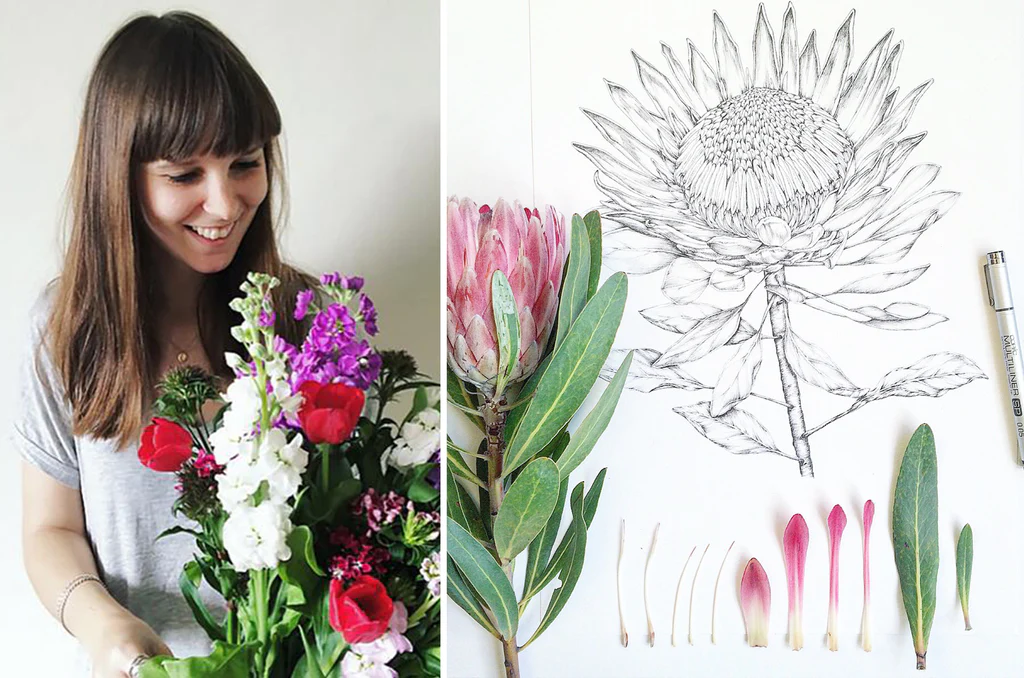 The Floral Archer - Catherine Lewis Design