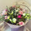 Thumbnail: bouquet of pink, lilac, white flowers with greenery