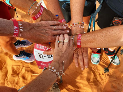 Les Roses des Landes : un premier trek solidaire en faveur du cancer du sein