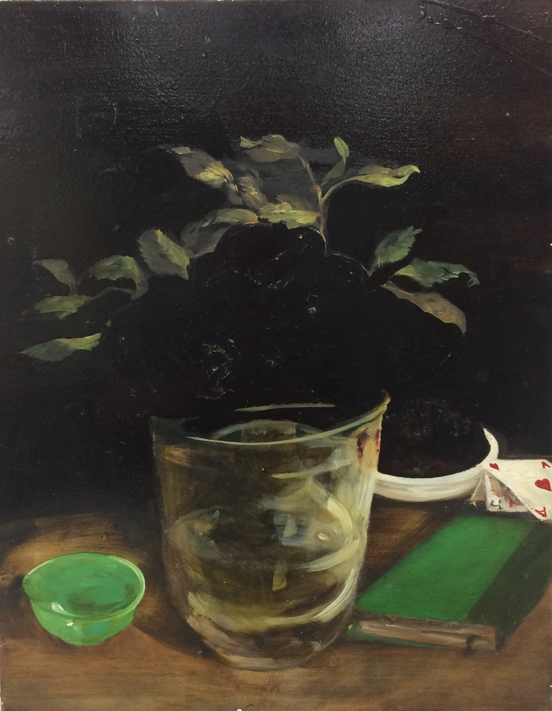 Vase with Jade Bowl, 2004