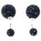 Thumbnail: Pianeta Double Two Studs Earrings