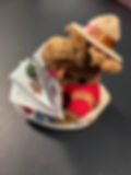 RCMP Collectible Plush Moose in Canoe. Vintage! Measures 4 wide x 4 high
