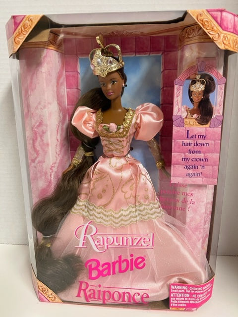Rapunzel Barbie Black 1997 African American