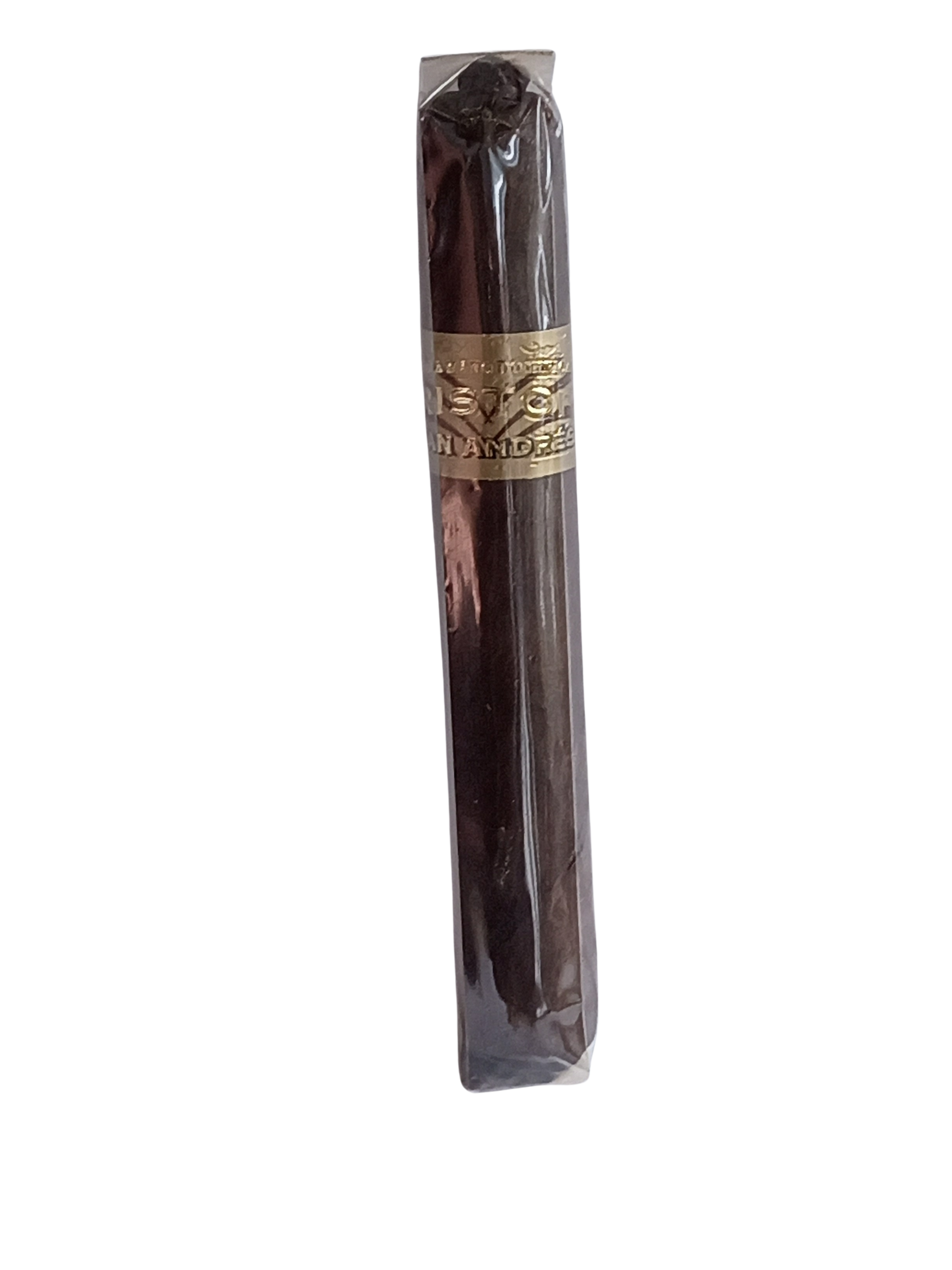 Kristoff San Andres cigar in clear protective wrapper