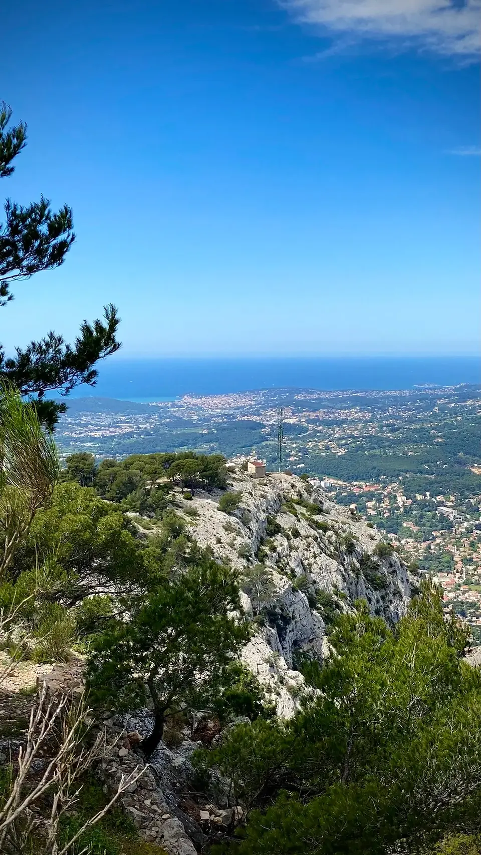 Trasa spacerowa na Mont Faron
