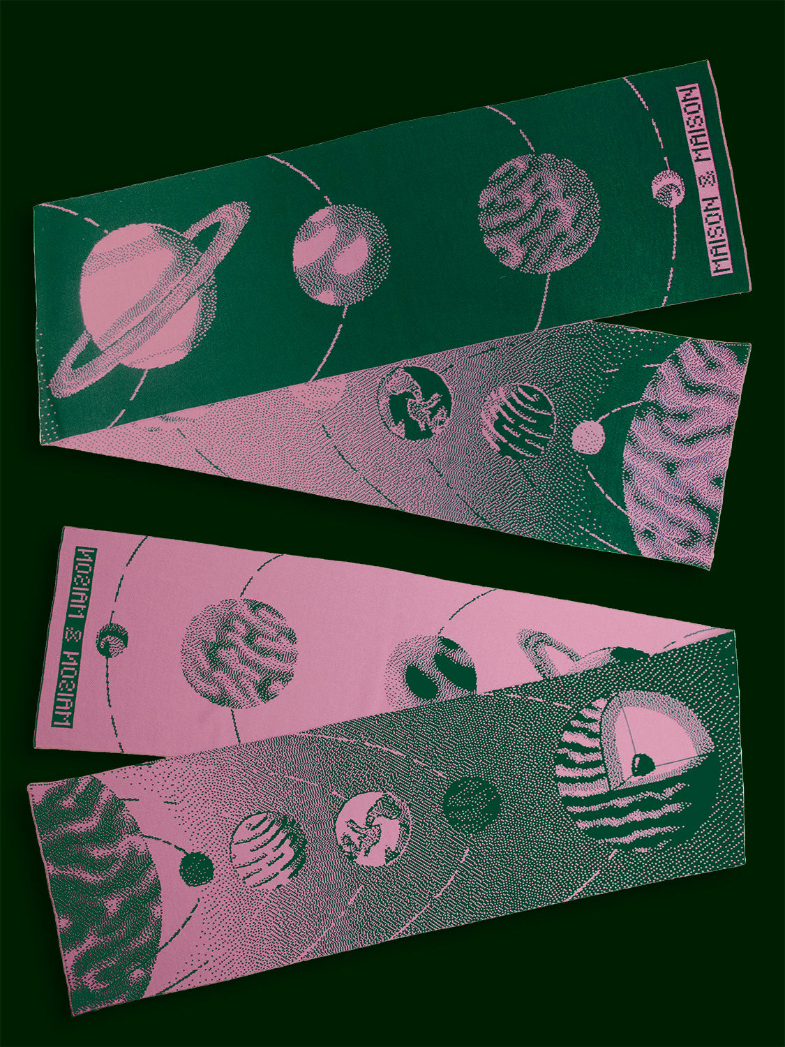 Écharpe Système solaire