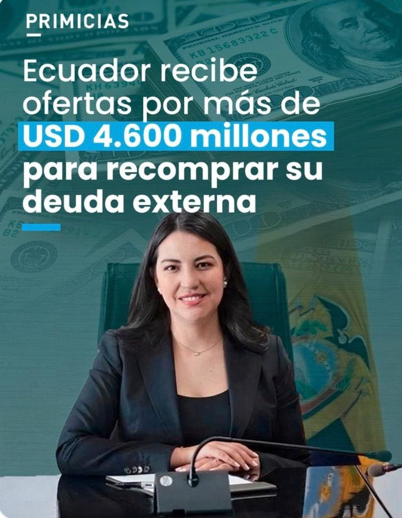 USD 4600 Millones. Ecuador vuelve a los Mercados.