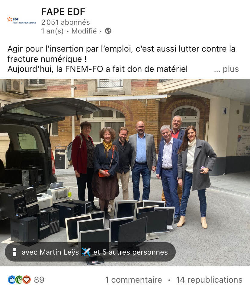 Post don du Fape au FO