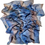 Thumbnail: Hand-painted 100% Silk Scarf in Brown, Blue,  Navy Blue SC0955