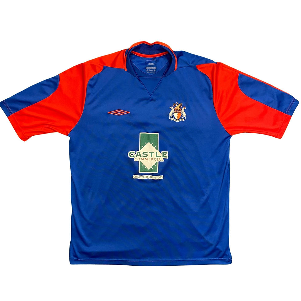 Hinckley United 2007/08 Umbro Home Football Shirt XL
