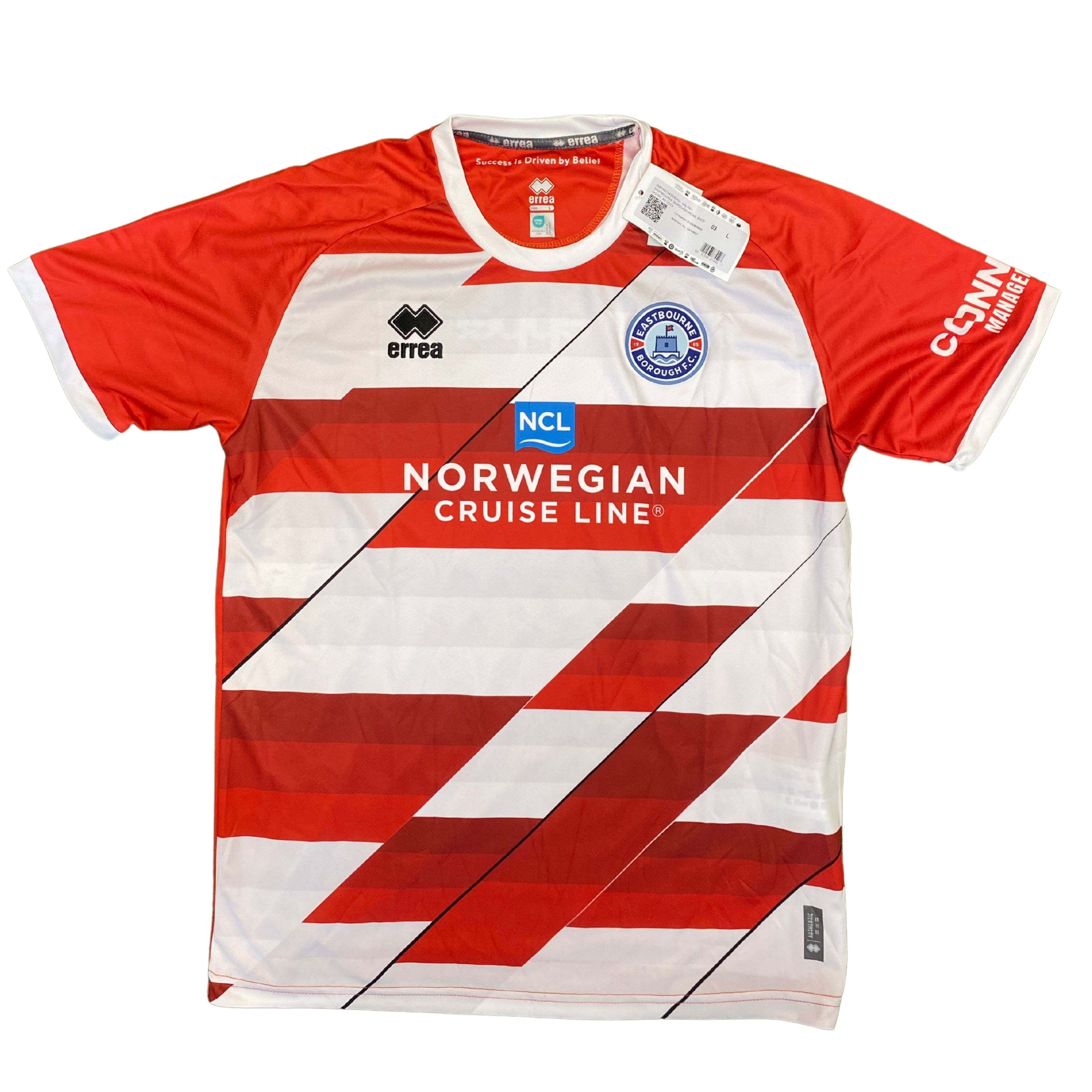 Eastbourne Borough 2024/25 Home Shirt - BNWT