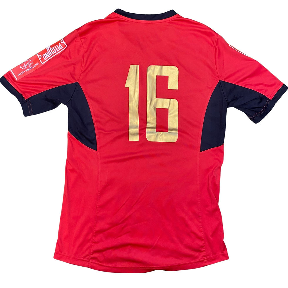 Thumbnail: Barnstaple Town 2021/22 Match Worn Home Shirt #16 - Good (L)