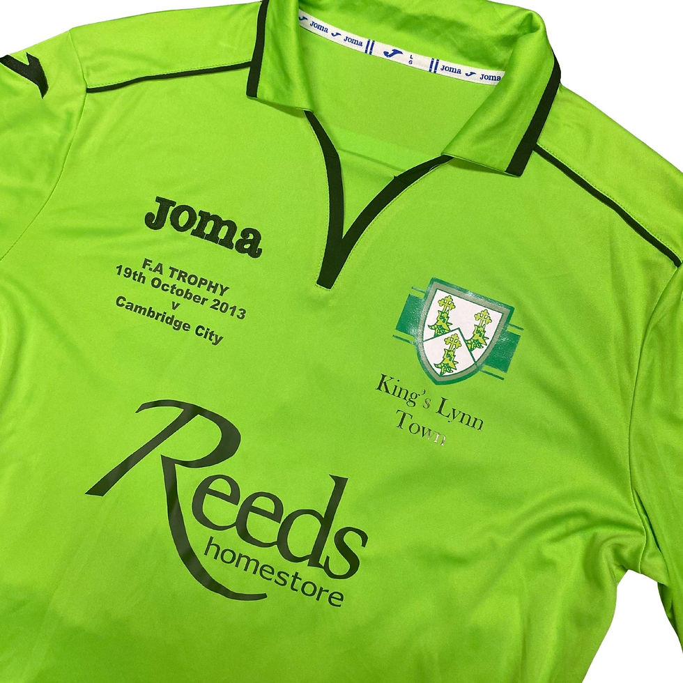 Thumbnail: King's Lynn Town 2013/14 FA Trophy Shirt - Excellent (L)