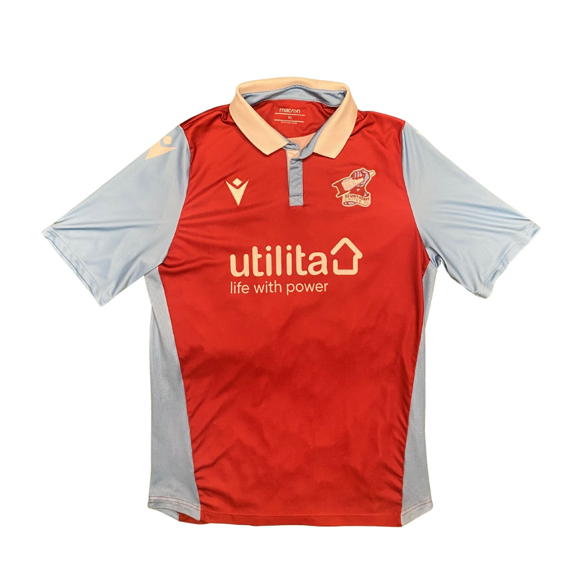 Scunthorpe United 2020/21 Home Shirt - Excellent (XL)