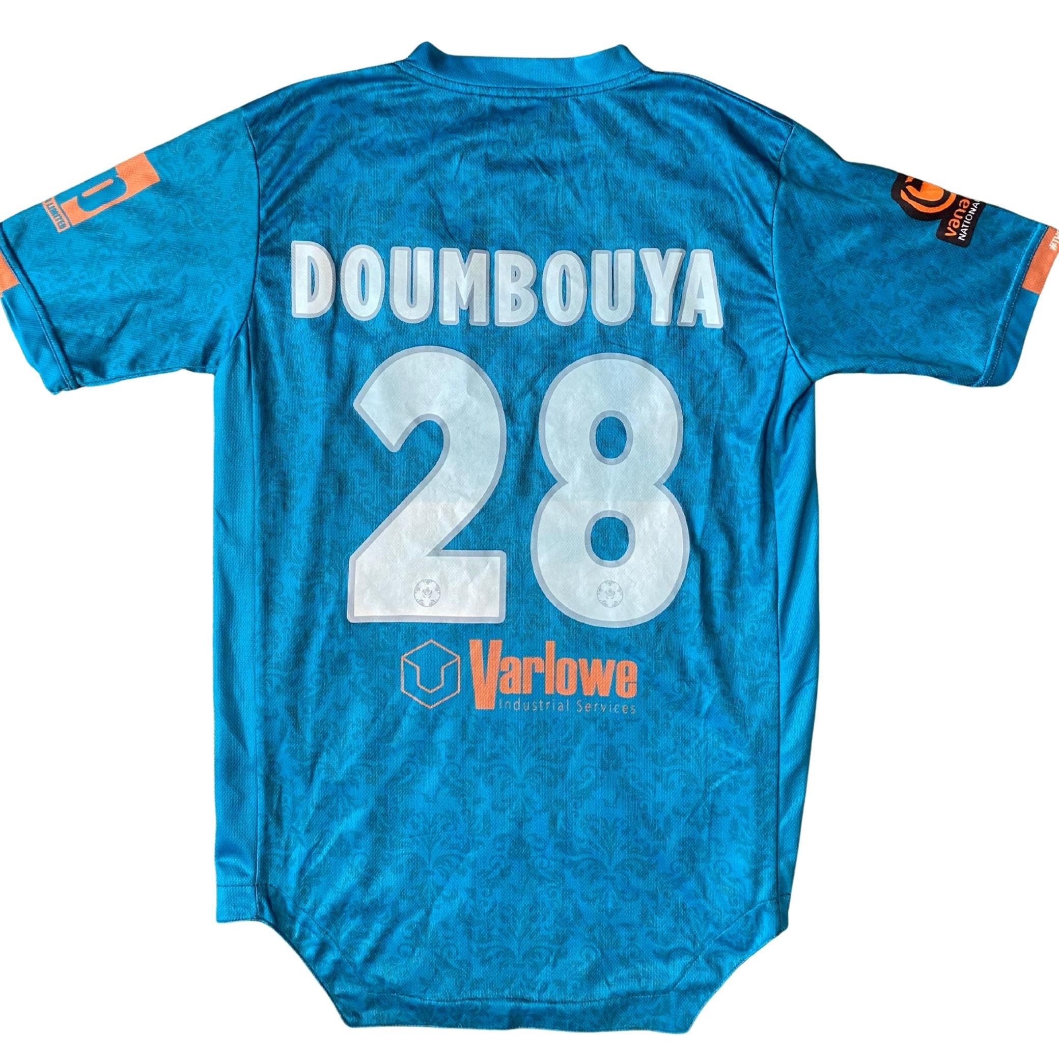 Chorley 2023/24 Match Worn Away Shirt 'Doumbouya' #28 - Good (L)