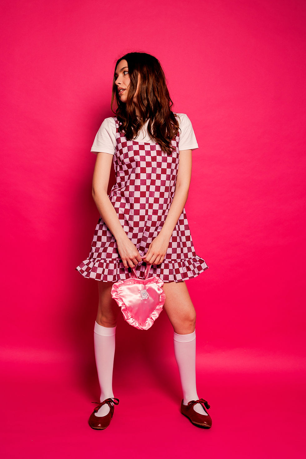 Μικρογραφία: Berry check dress
