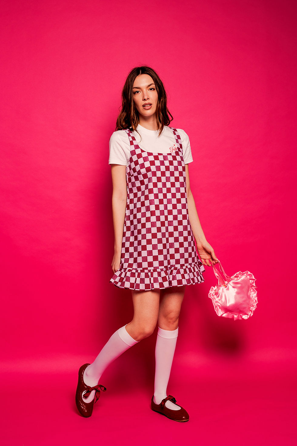 Μικρογραφία: Ruffled Heart bag