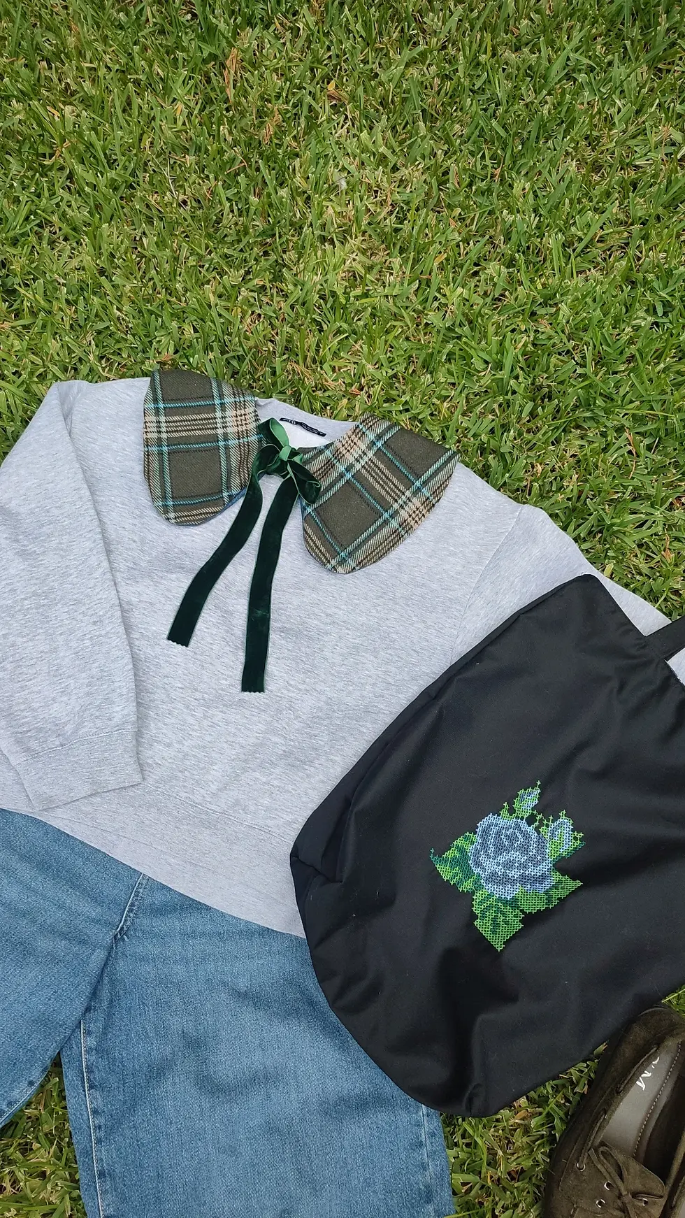 Μικρογραφία: Green tartan collar | Peter Pan 