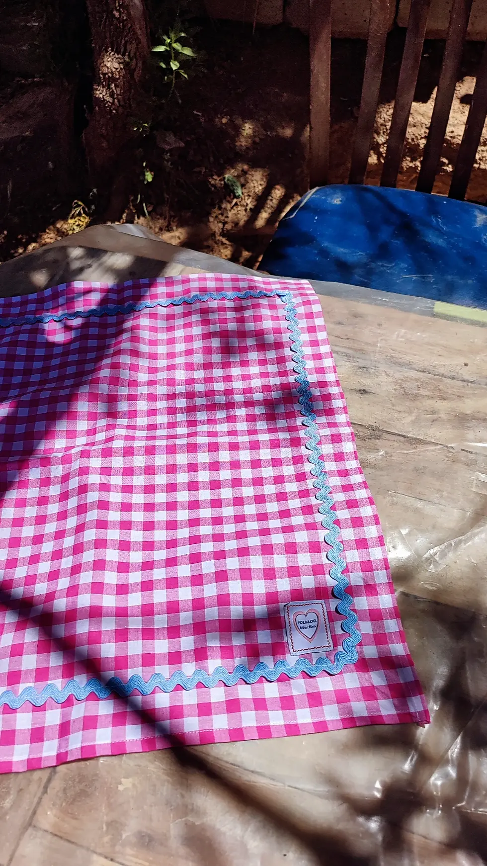 Μικρογραφία: Bandana |Gingham Fuchsia