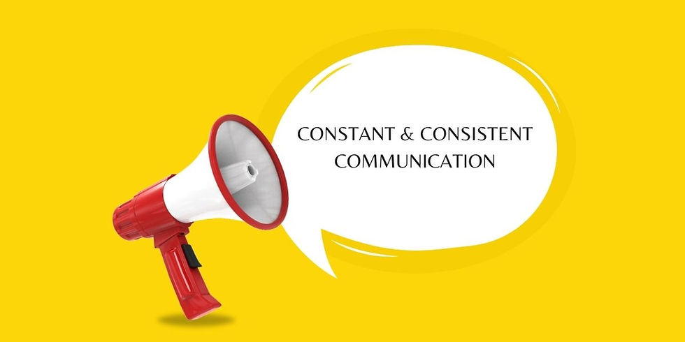 Why Constant Communication Matters