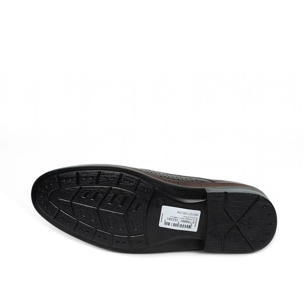 Thumbnail: Genuine Leather Inside and Out, Orthopedic, Heel Support, Breathable, Air Cushioned, Anatomical Design