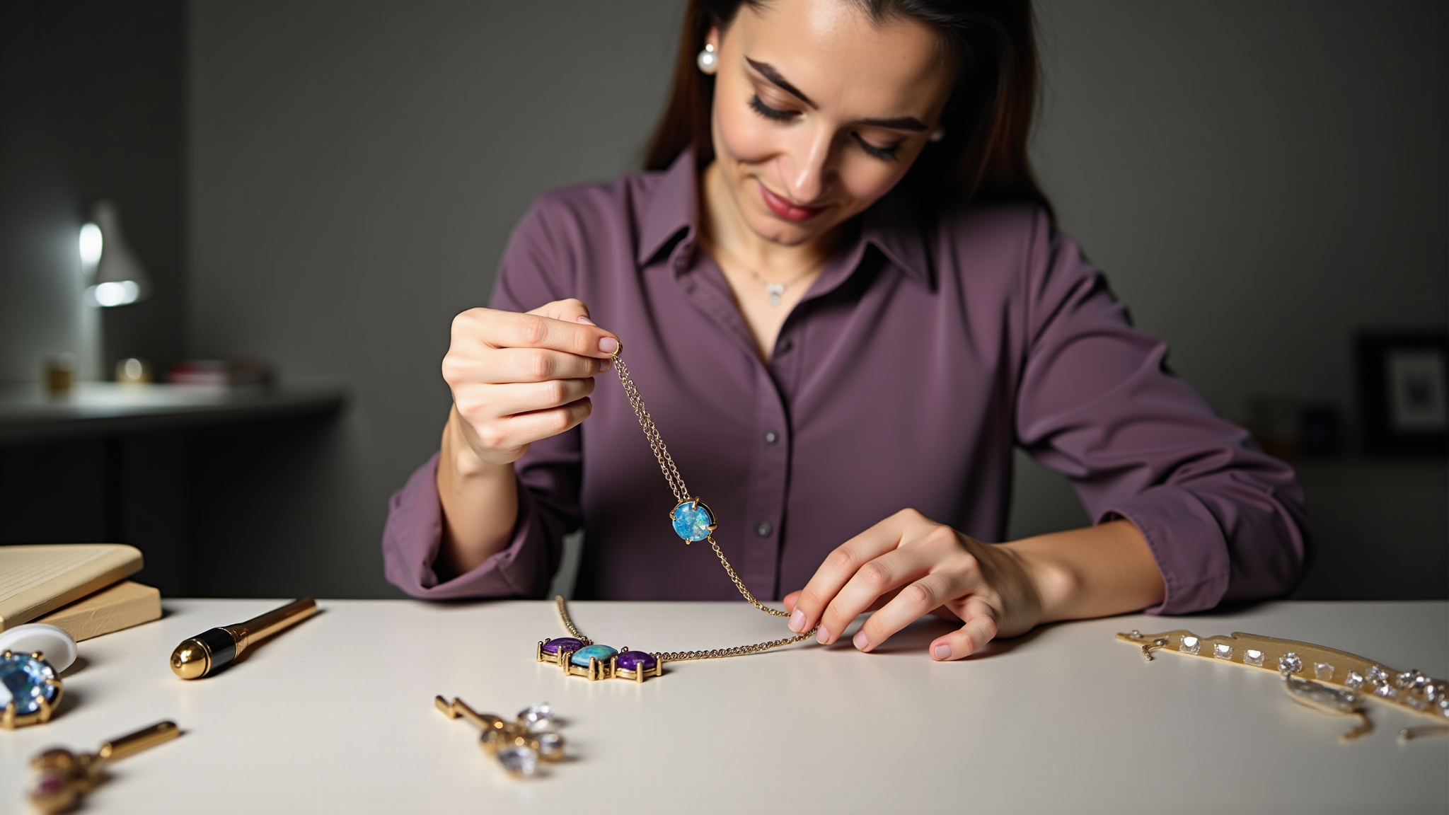 Gemstone jewelry design